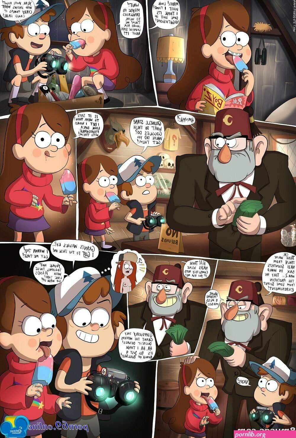 gravity fall sex comic