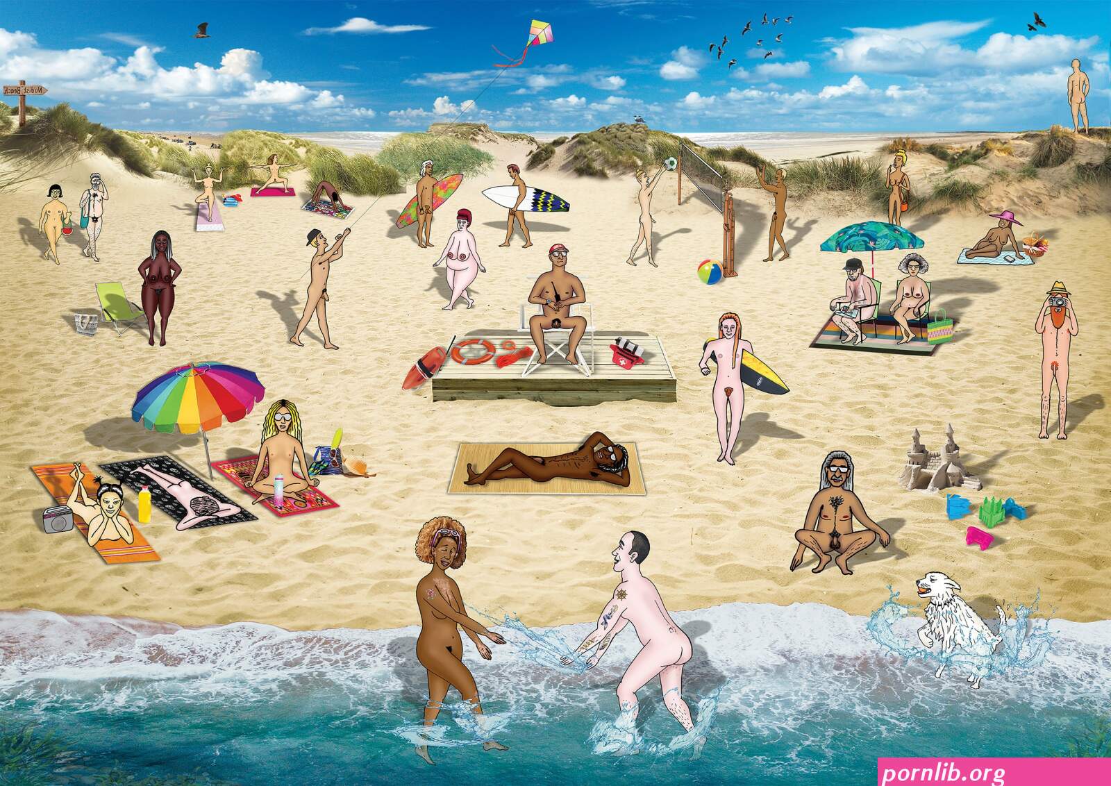 nide beach pics
