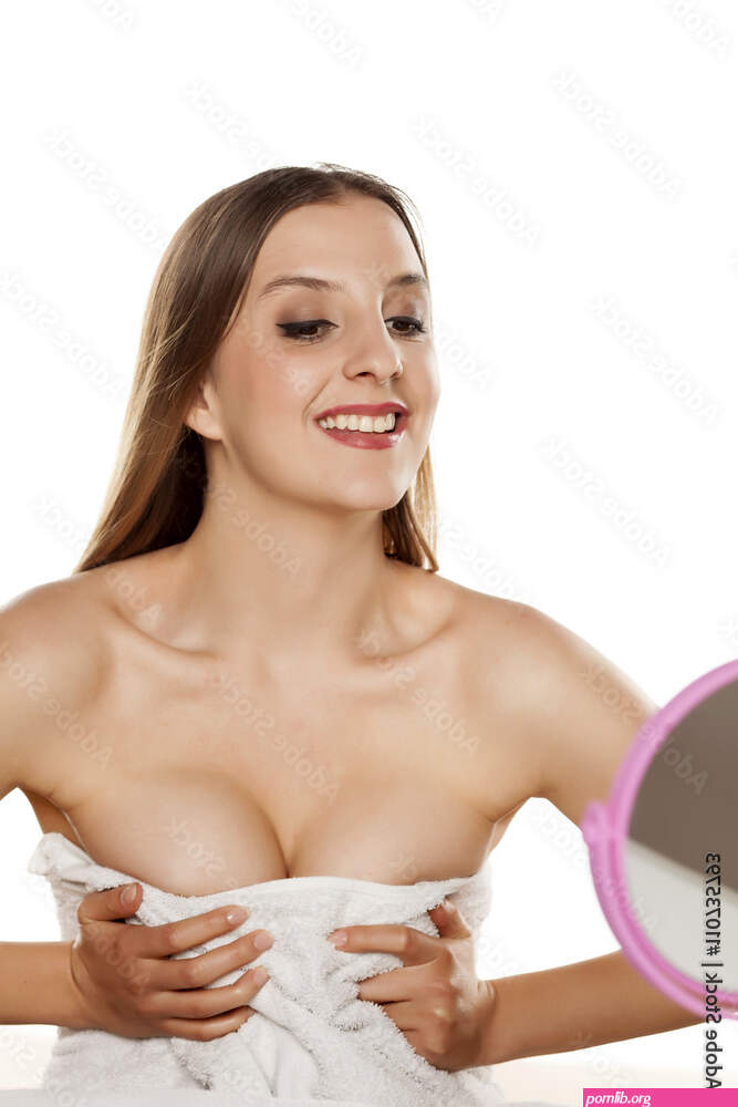 squeezing tits
