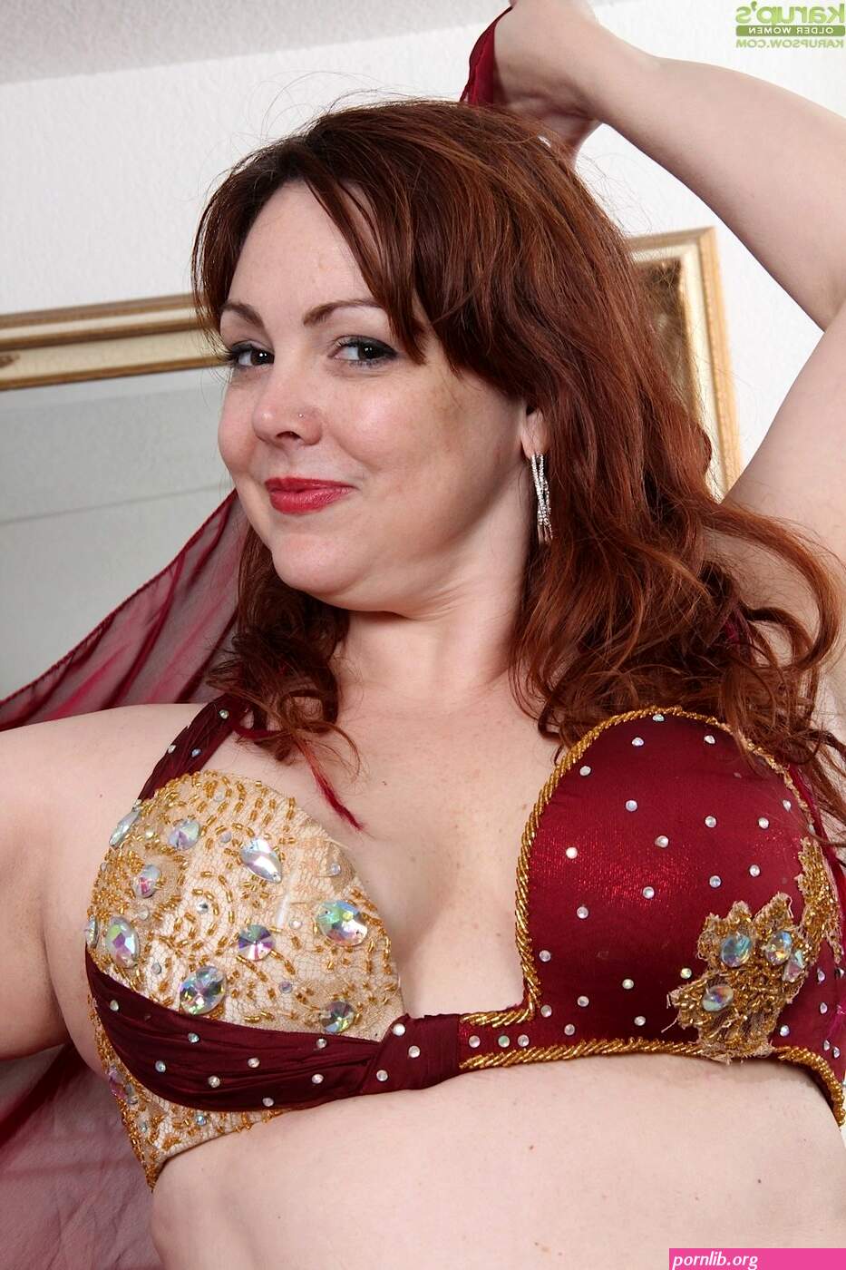 chubby redhead milf