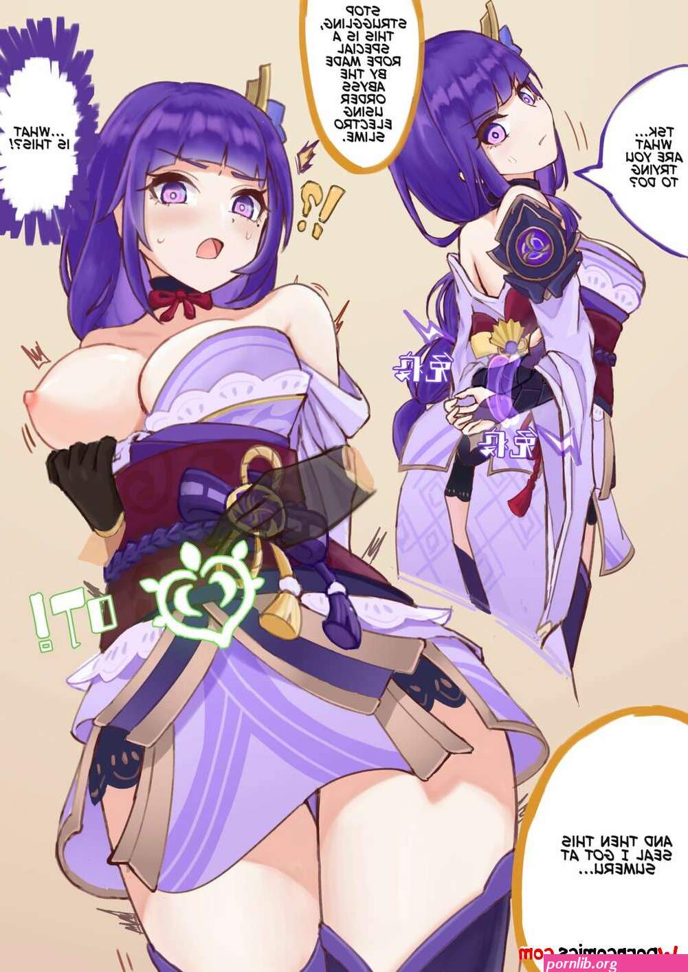 ✅️ Porn comic Raiden Shogun x Aether. Genshin Impact Sex comic brunette decided to | Porn comics in English for adults only | sexkomix2.com