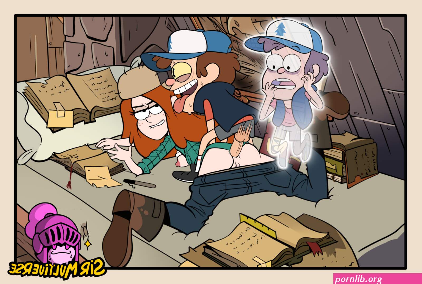 Post 5340603: BillCipher Bipper DipperPines GravityFalls SirMultiverse WendyCorduroy