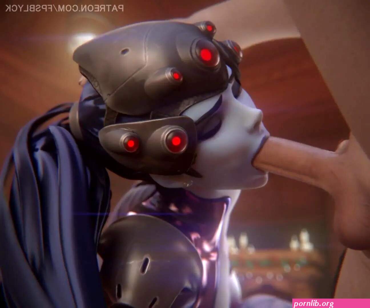 Overwatch Widowmaker face fuck