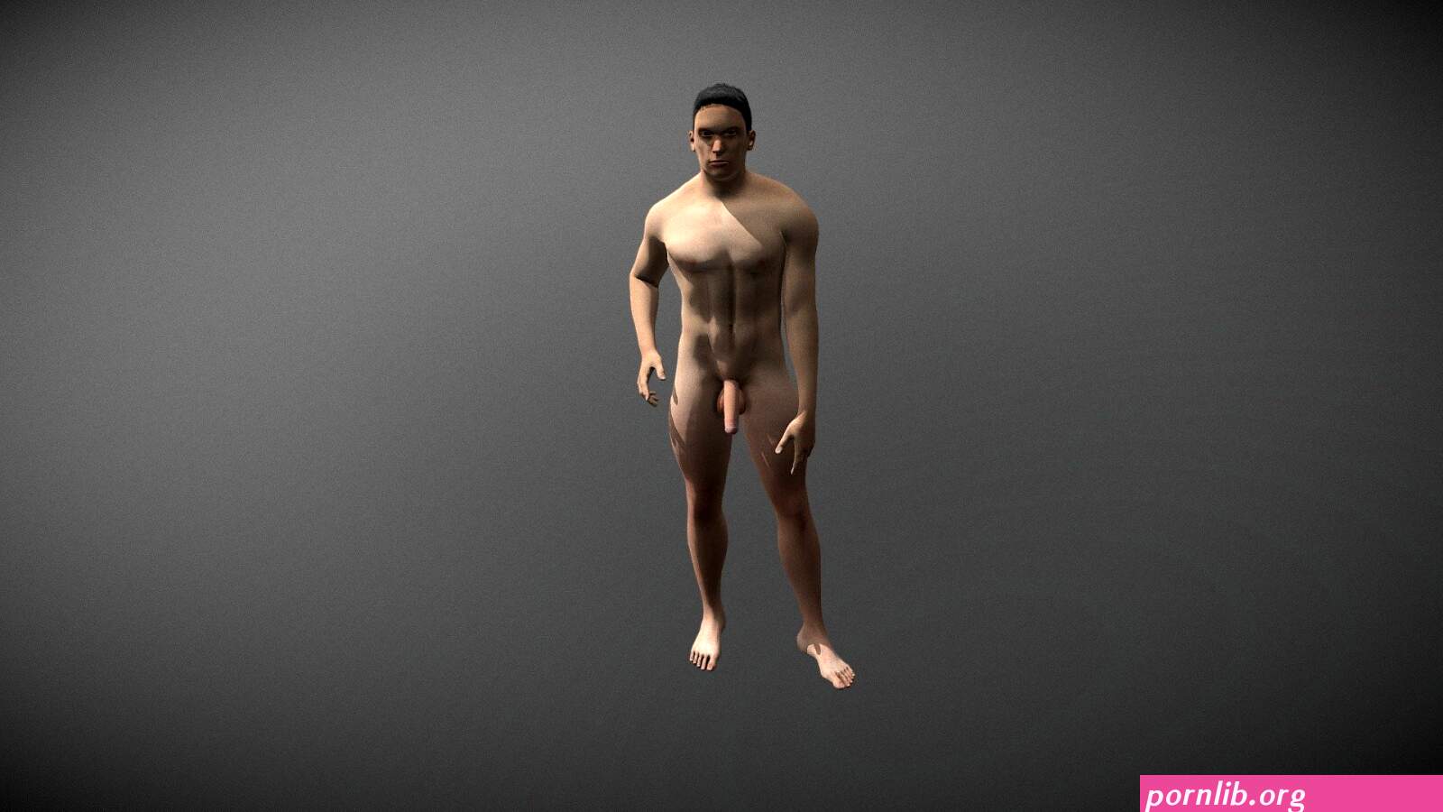 Young Male Naked