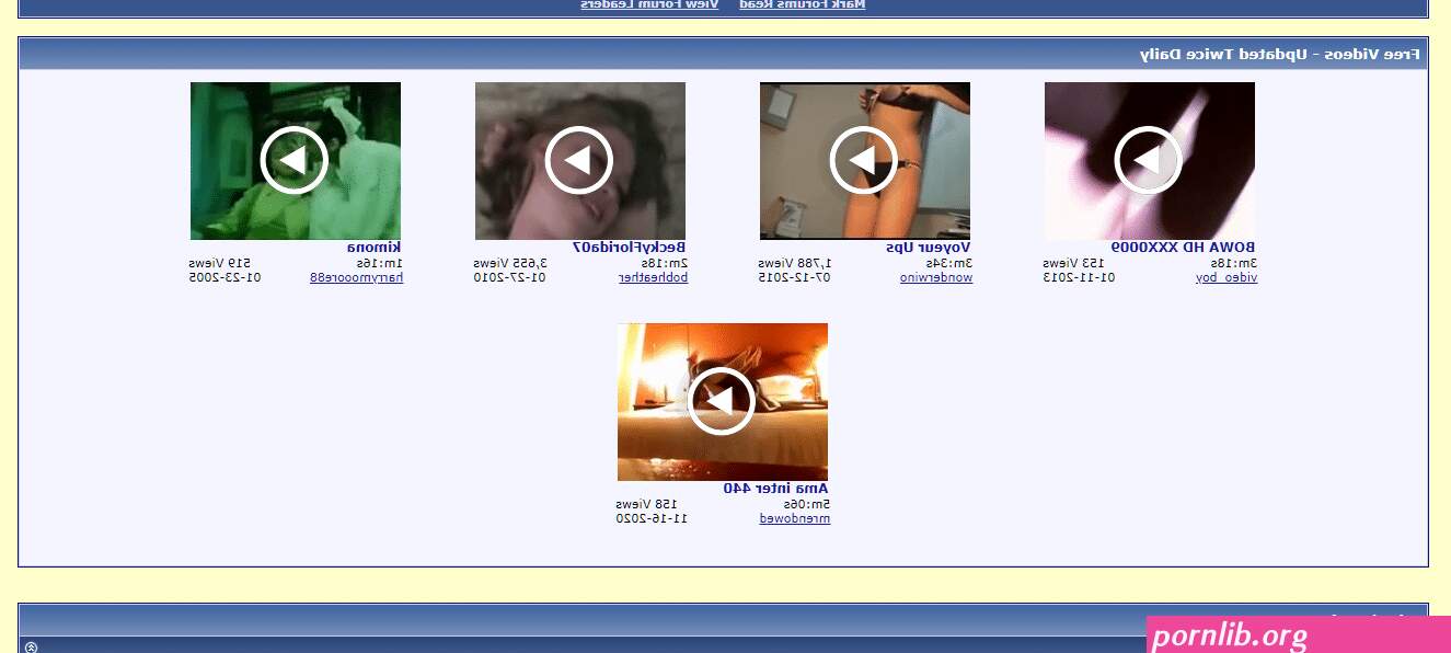 OneClickChicks Top-12 Porn Forum Like forum.