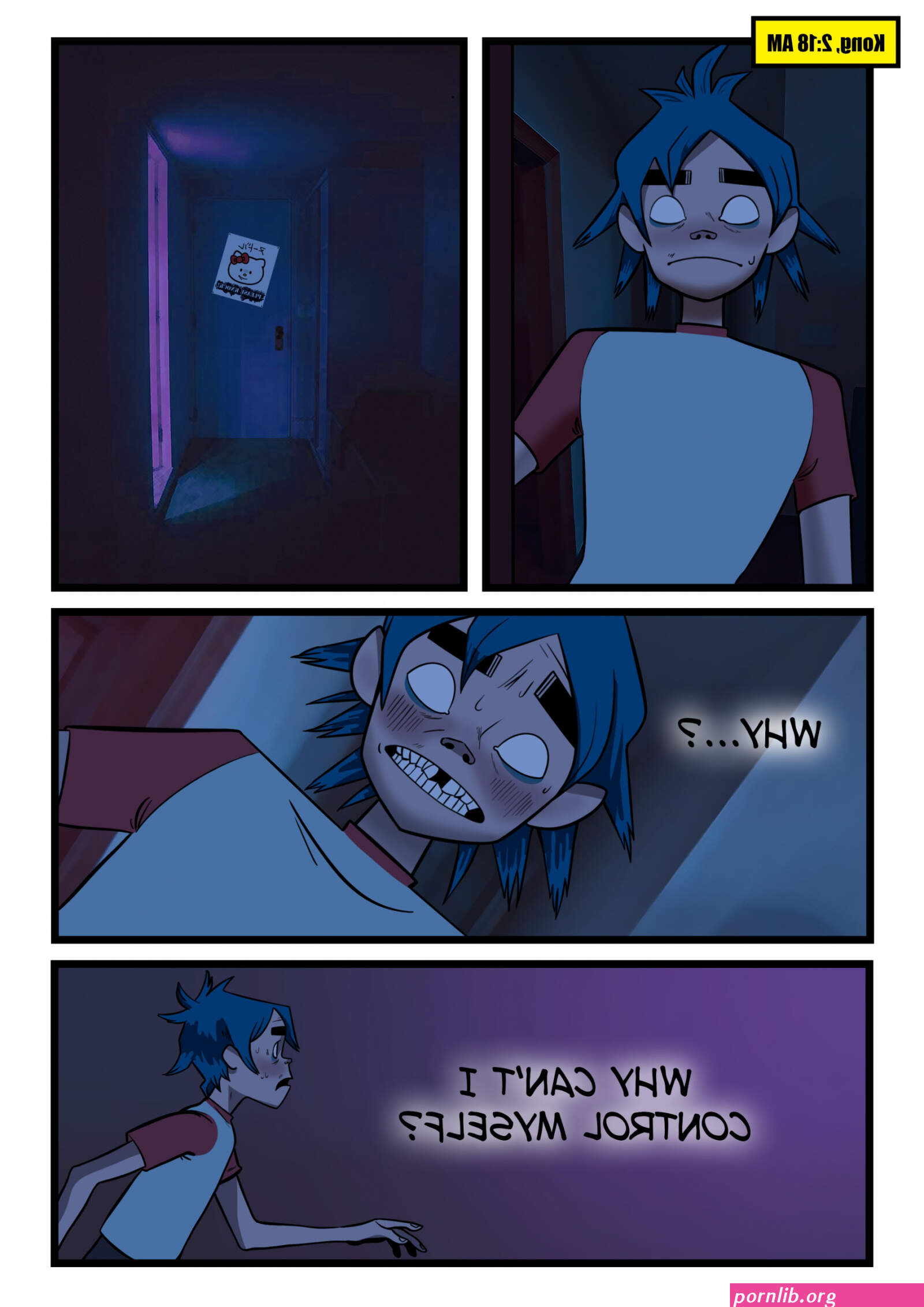 2D and Noodle Porn comic Cartoon porn comics Rule 34 comic