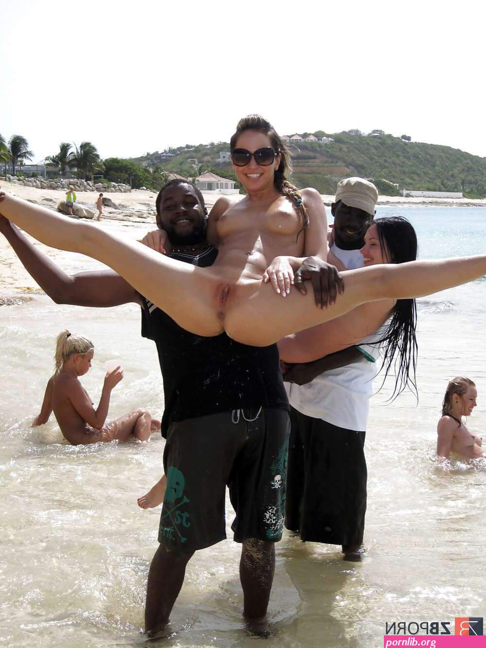 Nude Nude Models Invade An Island