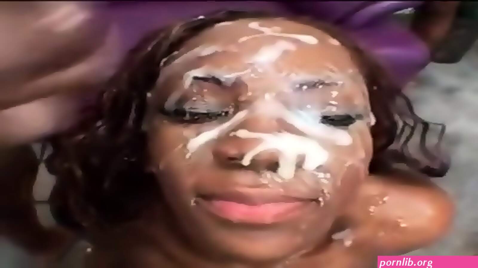 Ebony Bukkake Slut
