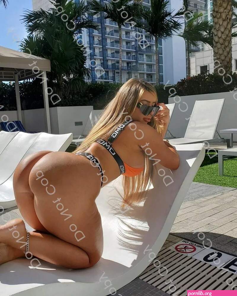 8x10 Maria Gjieli GLOSSY PHOTO photograph picture latina big butt bikini model
