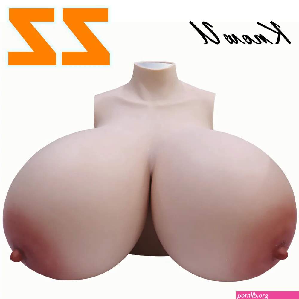 KnowU Big ZZ Cup Breast Forms Fake Boobs For Transgender Cosplay Cotton Filling