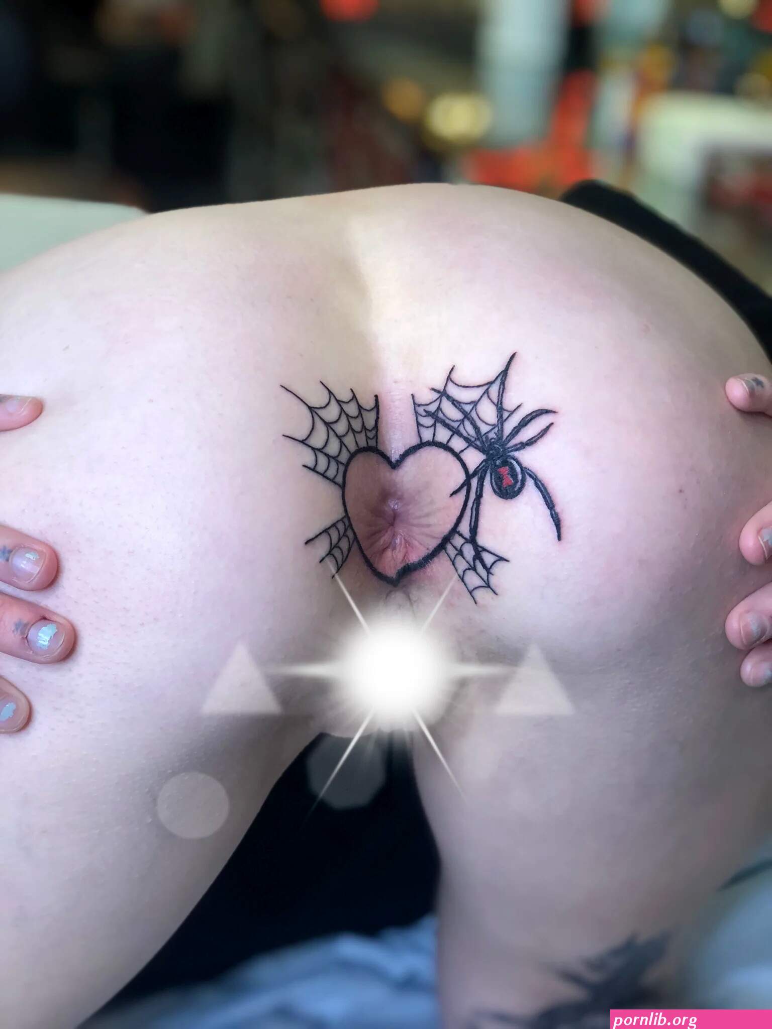 Butthole tattoo