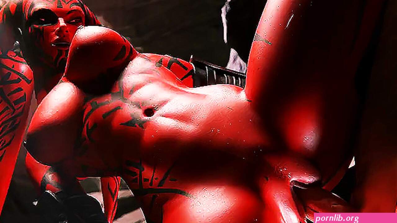 FAT BREAST DARTH TALON IS TRICKING THIS JEDI TO FUCK HER STRONG TIGHT BALD PUSSY JOIN THE DARK SIDE