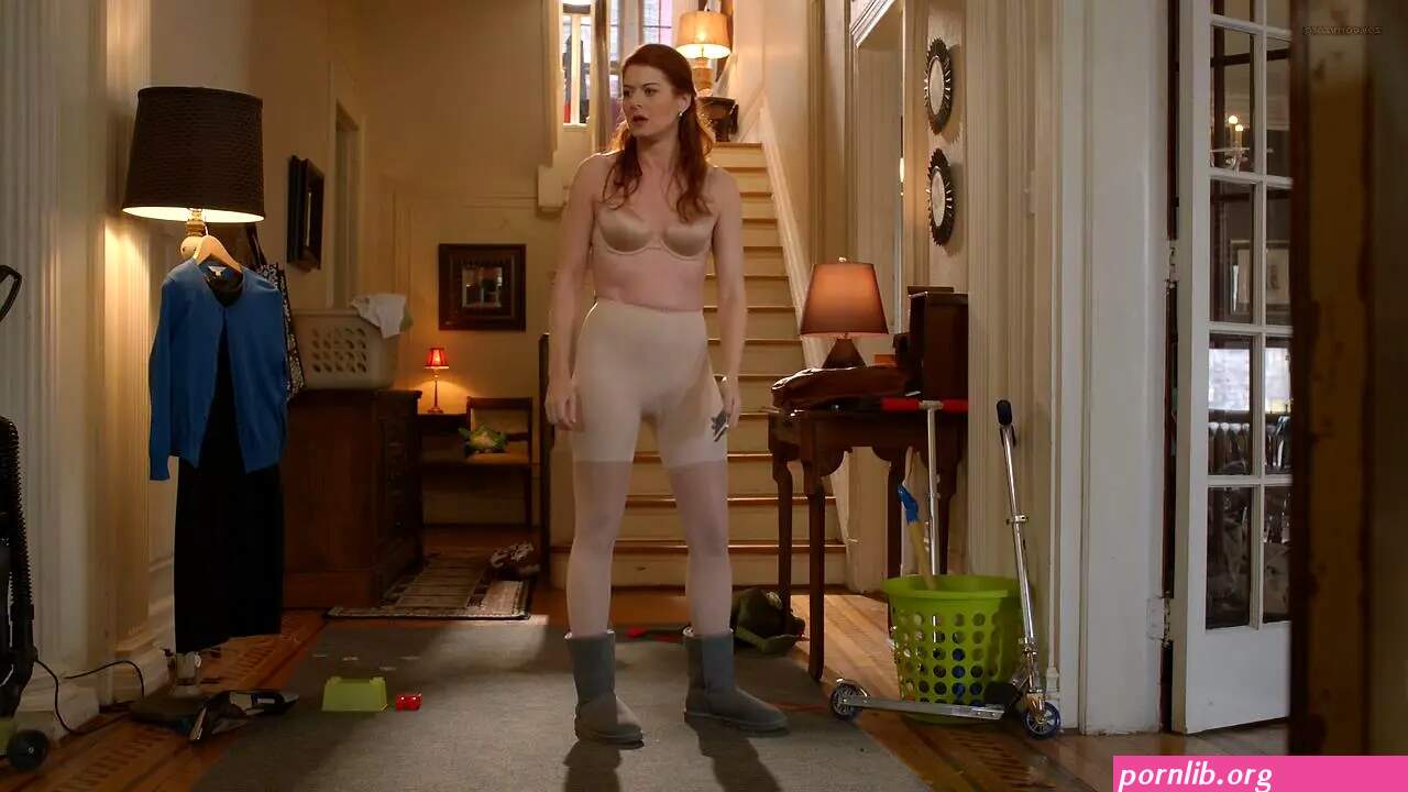 Debra Messing hot leggy