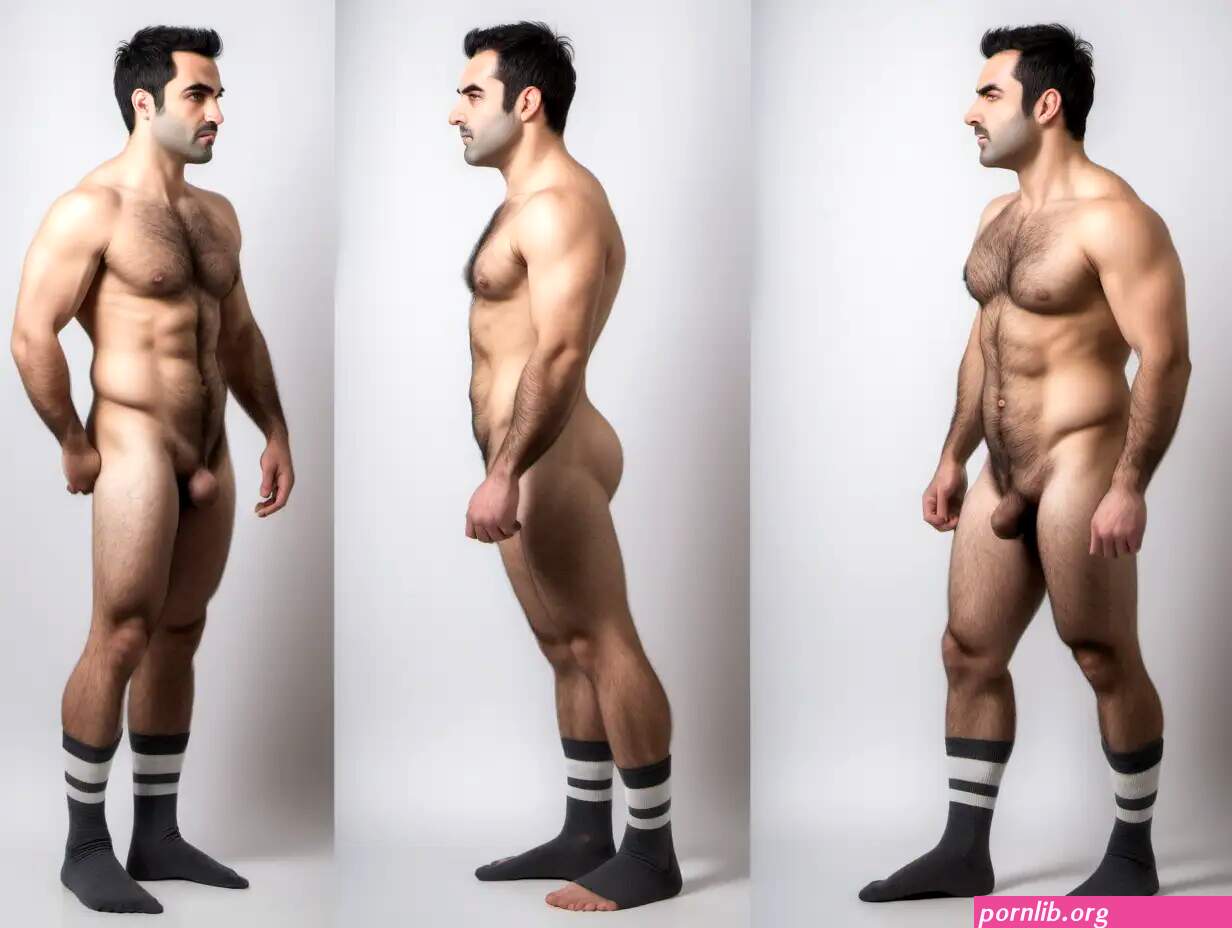 Beefy Hairy Greek Man in Artistic Nude Portraits Resembling Alexandre Despatie
