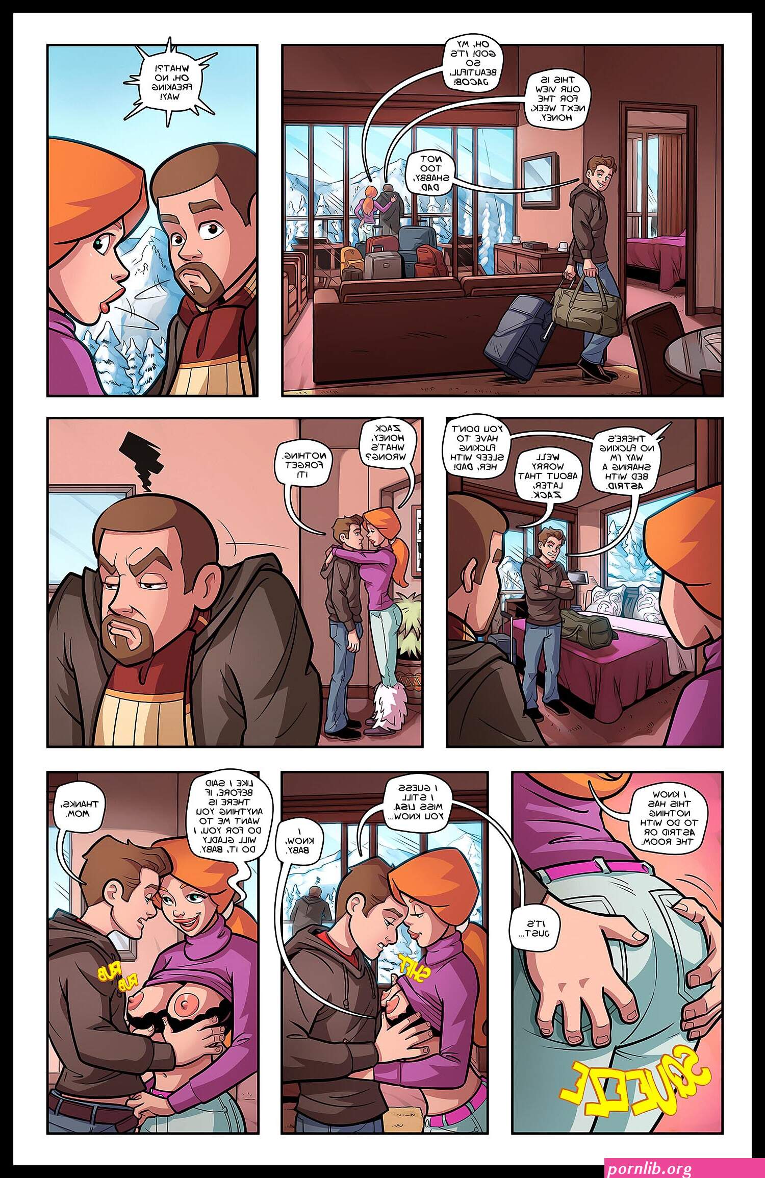 Snowed In- JabComix XXX Toons Porn