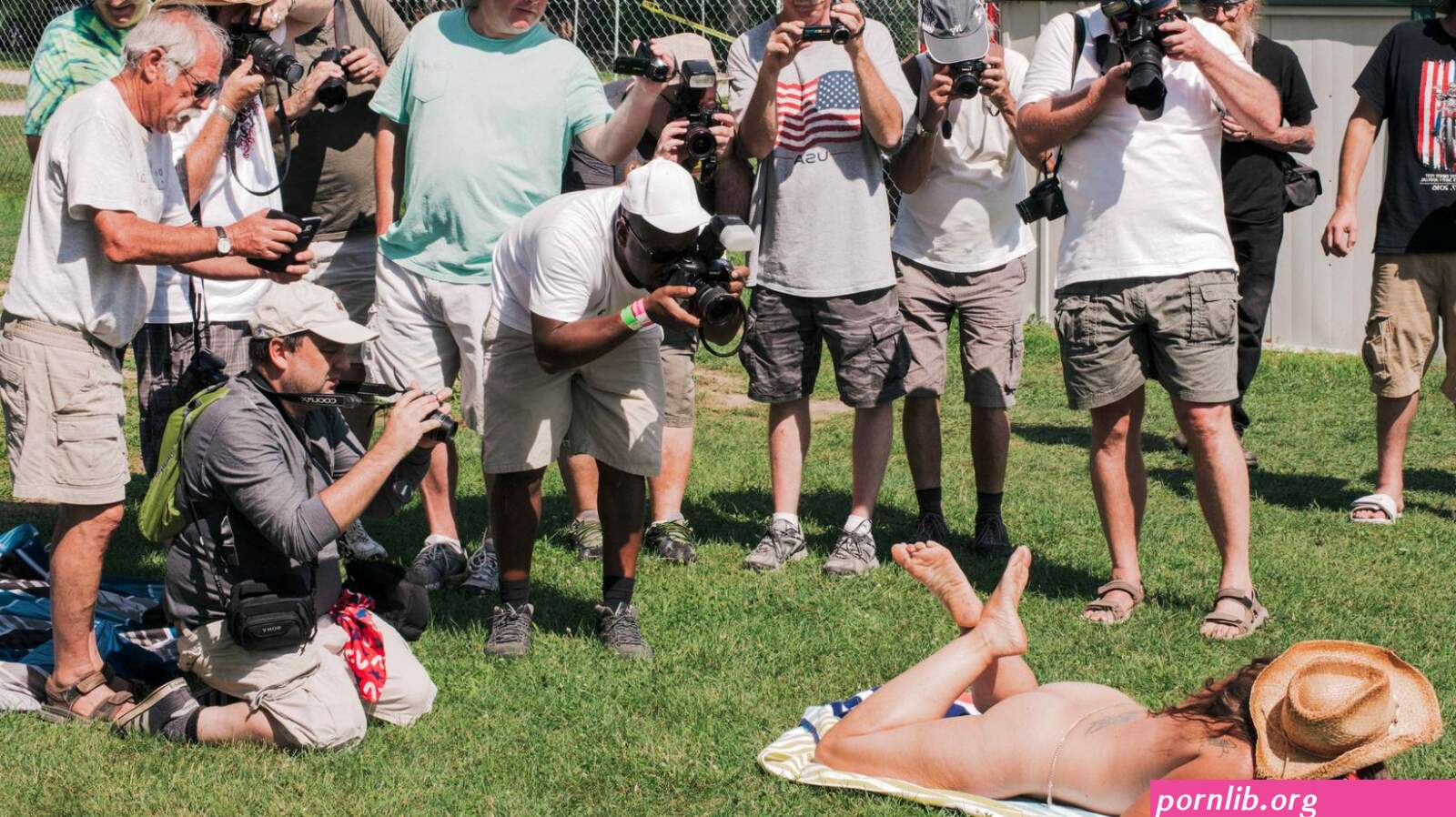 VICE on X: Inside an erotic dance pageant at a nudist resort: