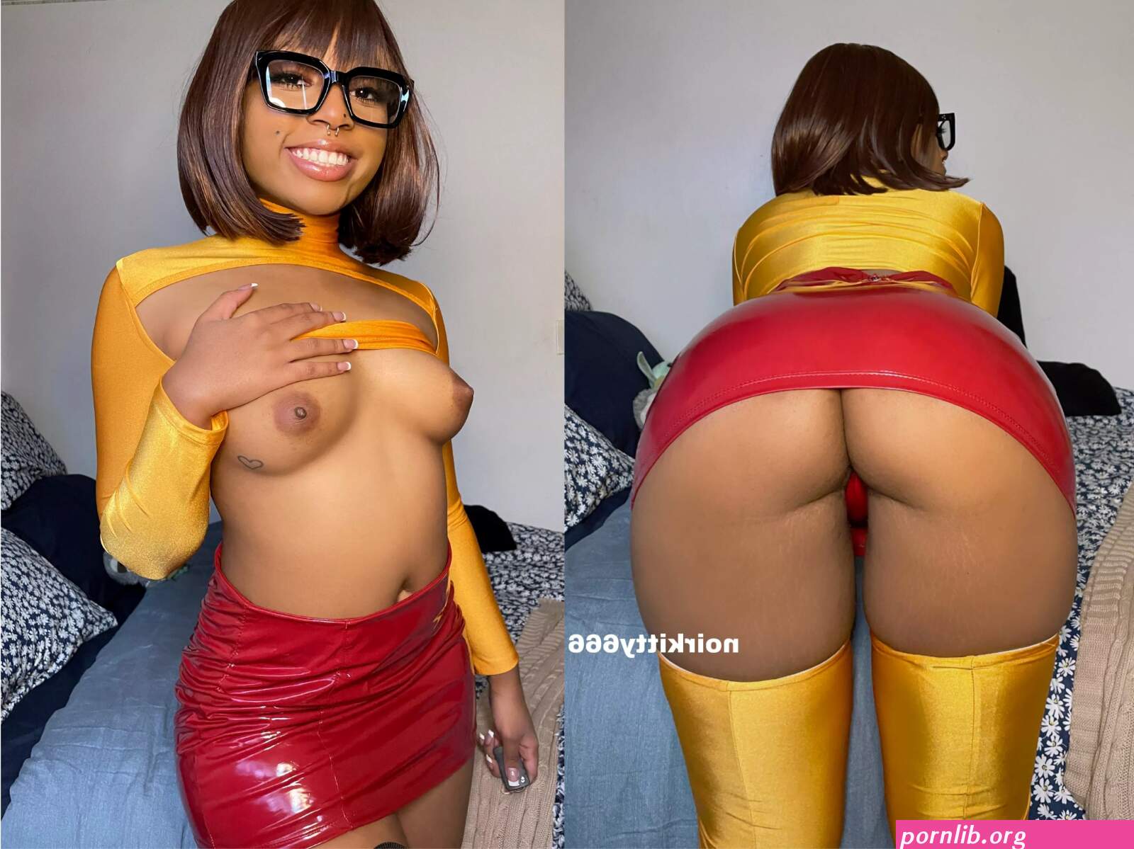 cum on velmas glasses or her juicy booty? nudes