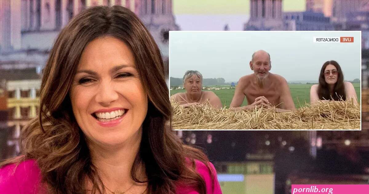 Good Morning Britains Susanna Reid loses control during chat with nudist family