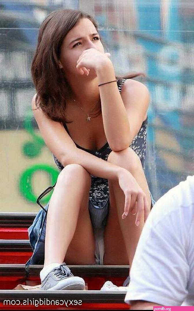 White Panties Teen Upskirt