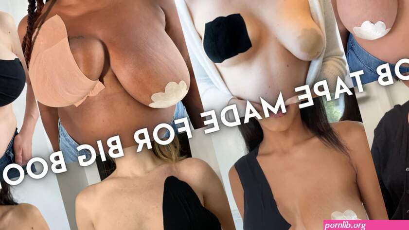 Boob Tape Made For Big Boobs