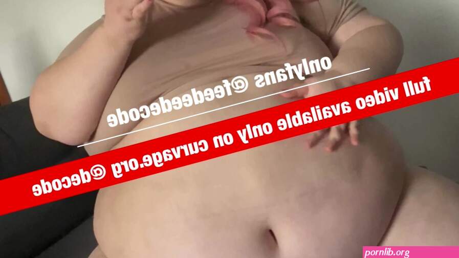 Ssbbw Feedee Finally Reaching Her Weight Goal Stuffing