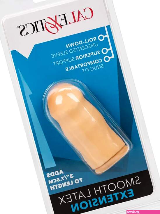 Smooth Penis Extension Sleeve Soft Cock Head 3-inch Dick