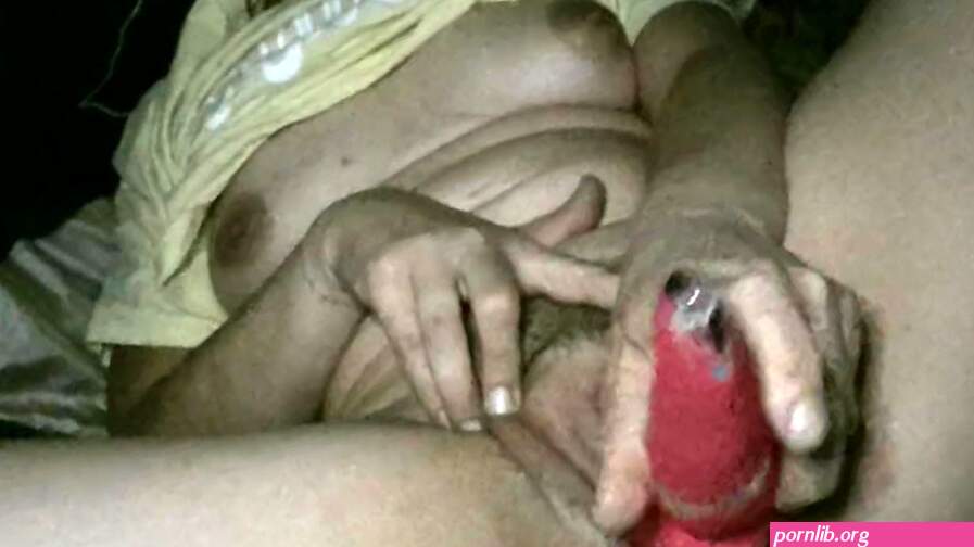 Woman masterbating in car