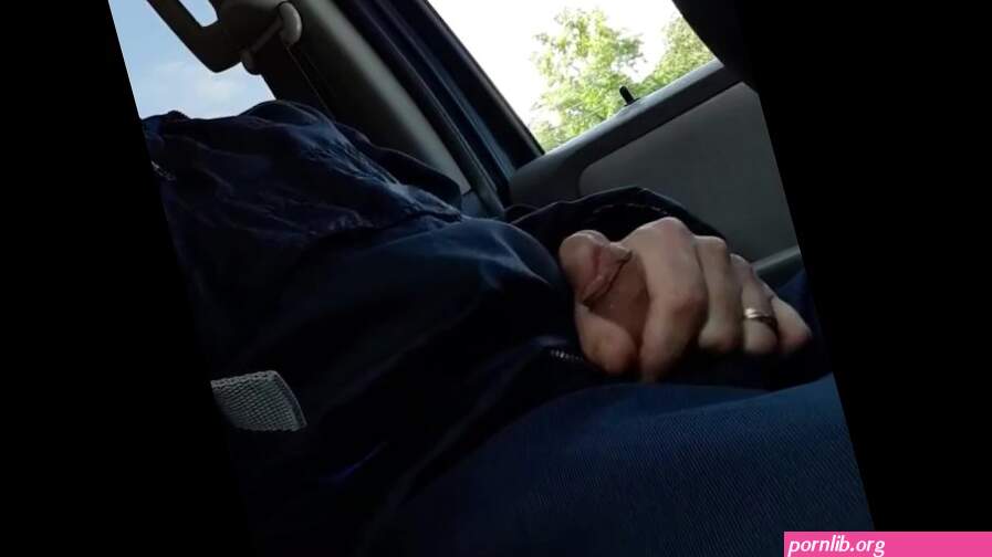 Masterbating in car