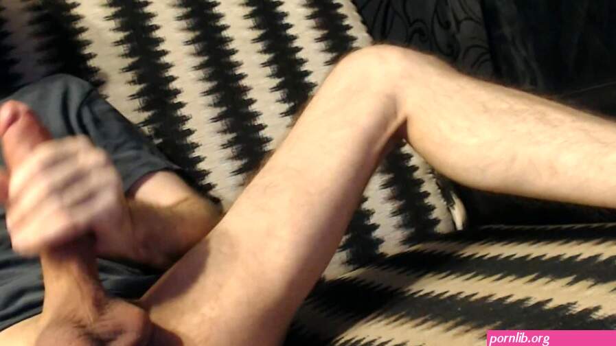 Gooner pornosexual jerking off big hard cock when watch porn