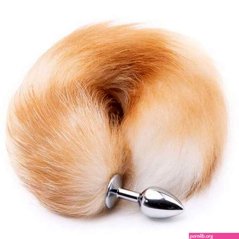 Orange Metal Cat Tail Plug 16