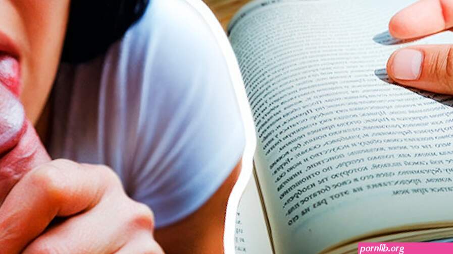 Gave a blowjob to my boyfriend while he was reading a book