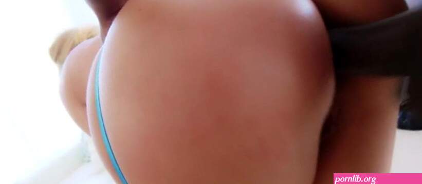 Big ass blonde MILF takes a hard interracial anal pounding from a BBC