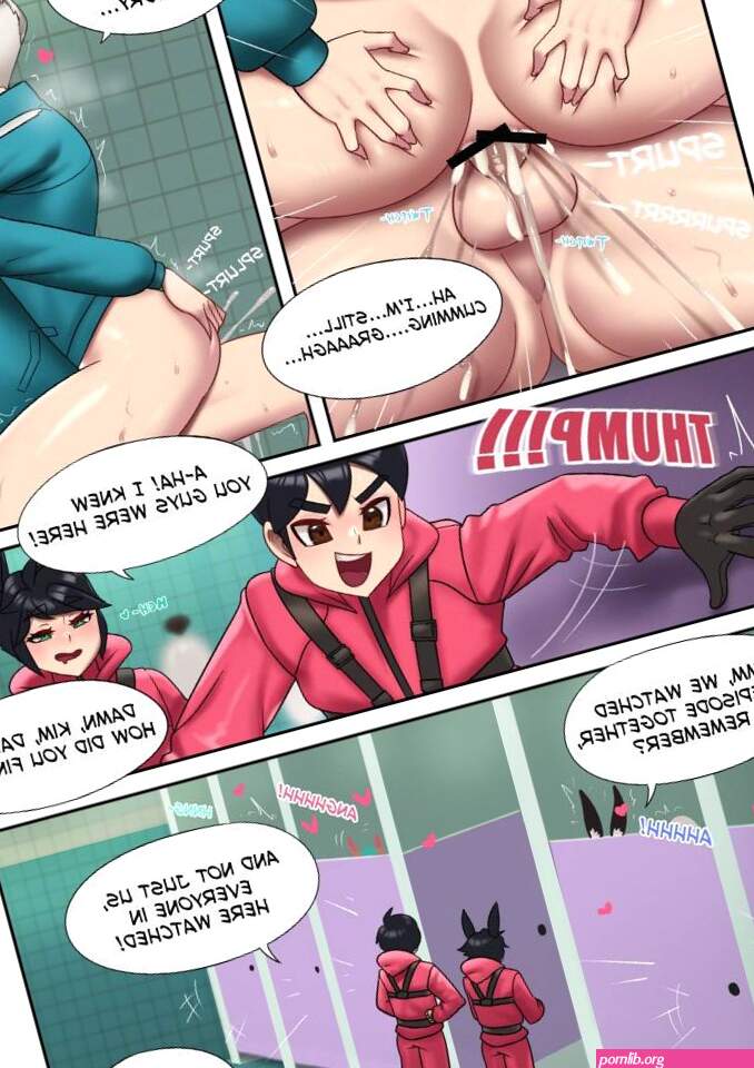 squid game femboy edition gay porn comic