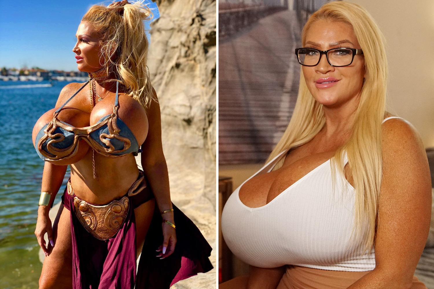 Busty glamour model Allegra Cole wants to empower women by crowdfunding their plastic surgery with naked pictures