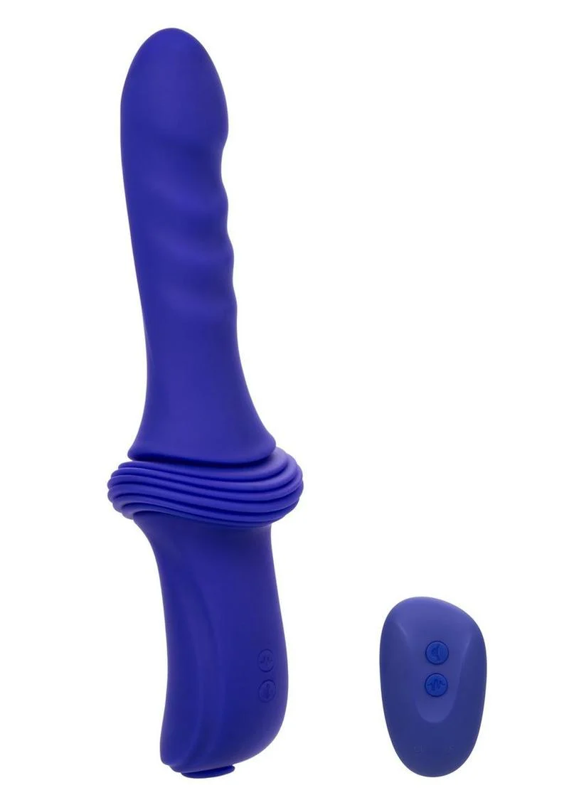 Overdrive Remote Control Rechargeable Silicone Sex Machine Ridge Thrus