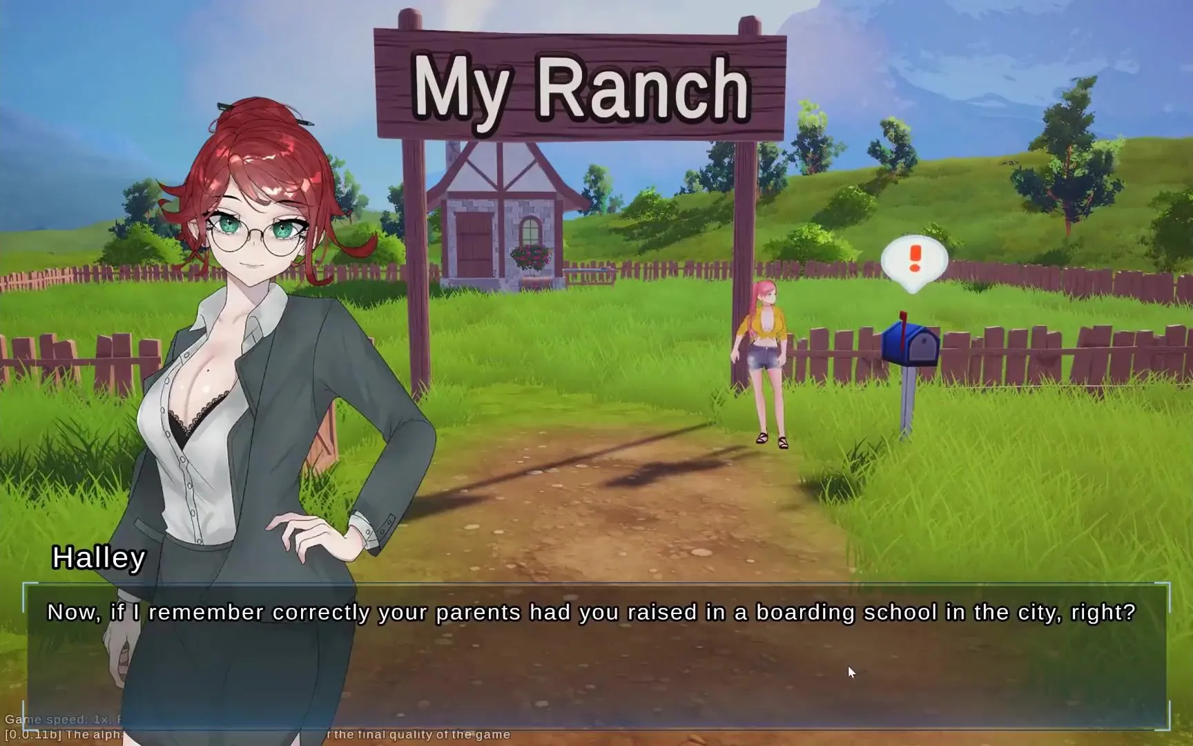 Free Mating Season Anime Game PornPlay Ep.1 Black futa farm cutie screwing a wild neko to make her preggo Porn Video