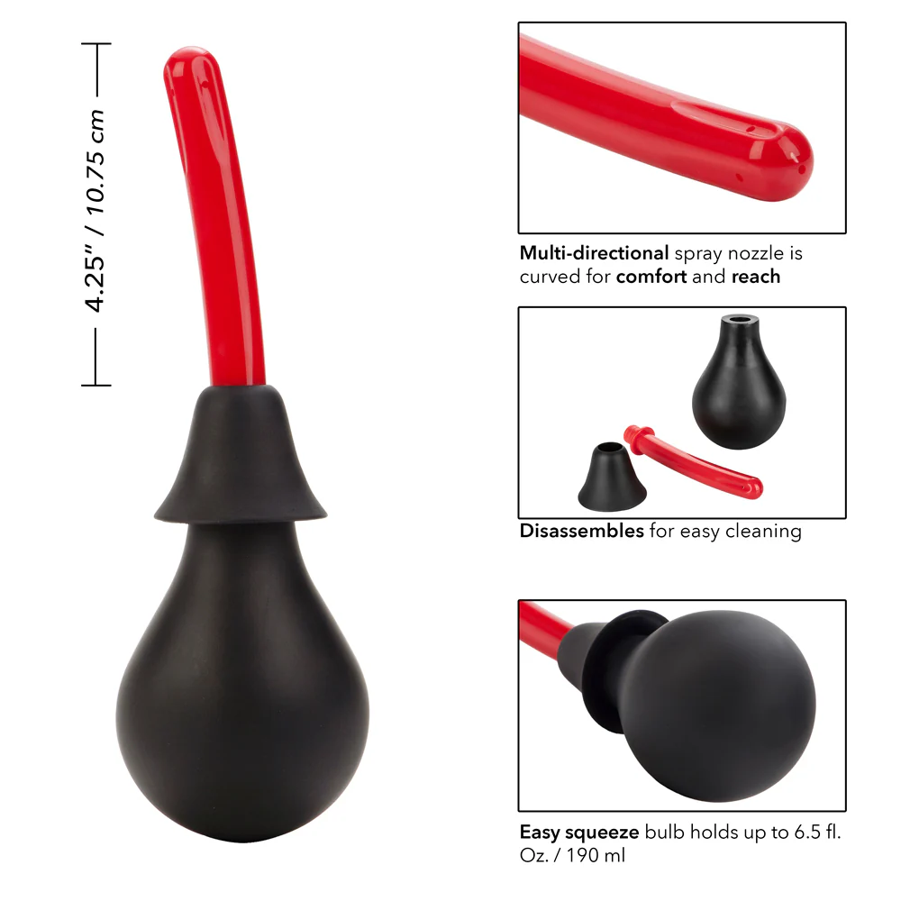 CalExotics Ultra Douche Enema Anal Cleansing System