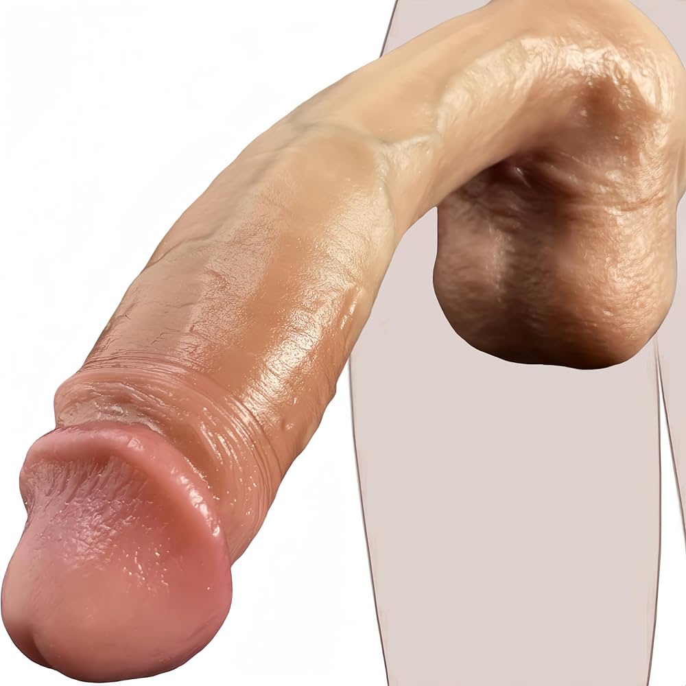 : 10 Inch Realistic Sex Toy Big Thick Dildo TASHILONG Real Skin Huge Dildo for Vagina Anal Pleasure Lifelike Adult Sex Toys for Men and Women : Health Household