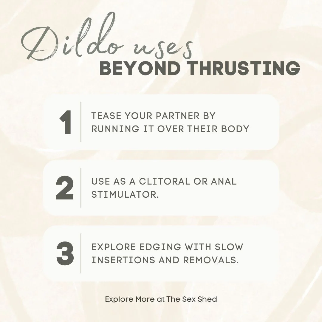 How to use a dildo alone or with a partner
