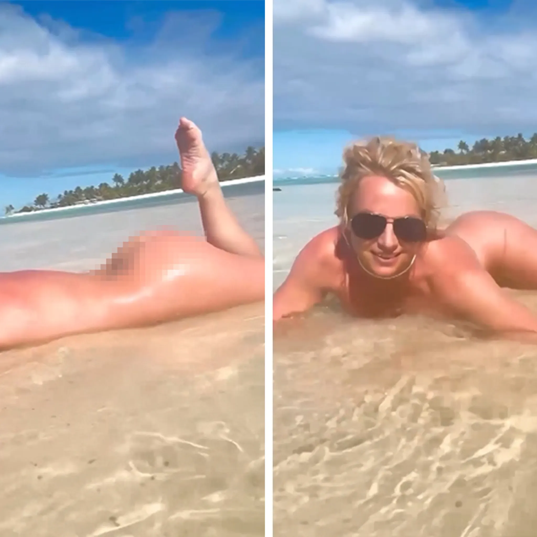 Britney Spears Goes Naked A Up in New NSFW Video