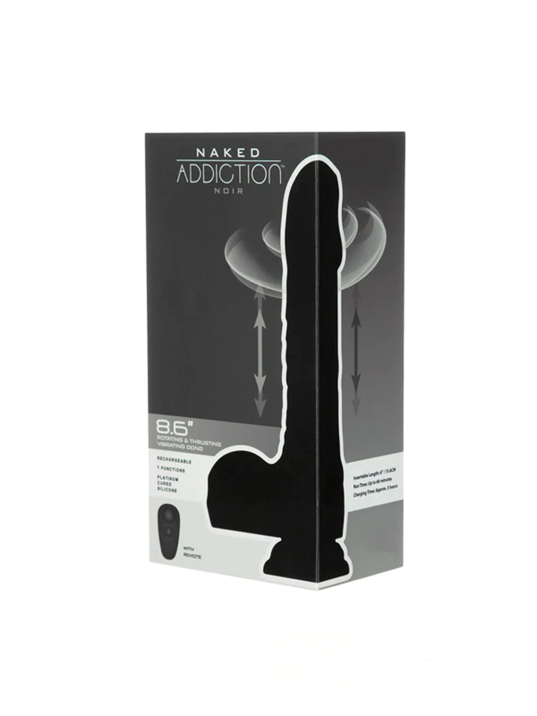 Naked Addiction Thrusting Dildo