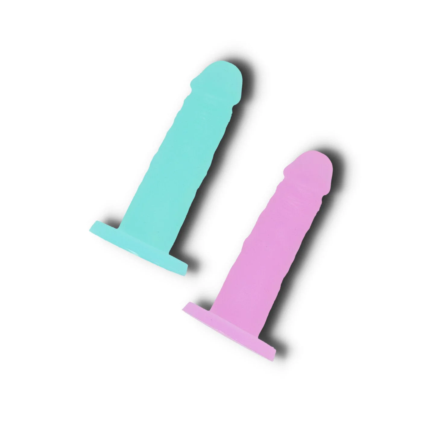 Cocktail dildo with suction cup