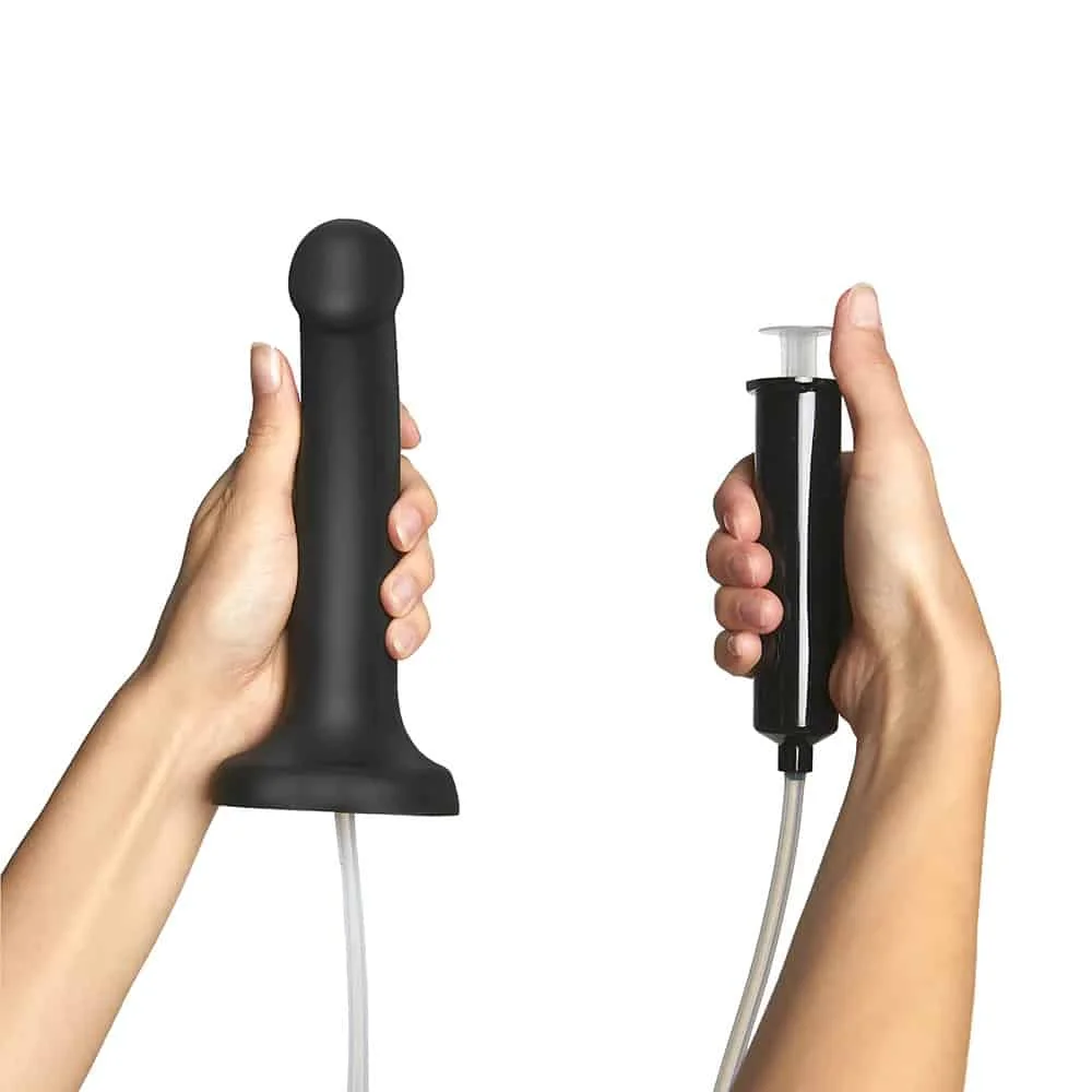 Strap-On-Me Squirting Semi-Realistic Silicone Dildo