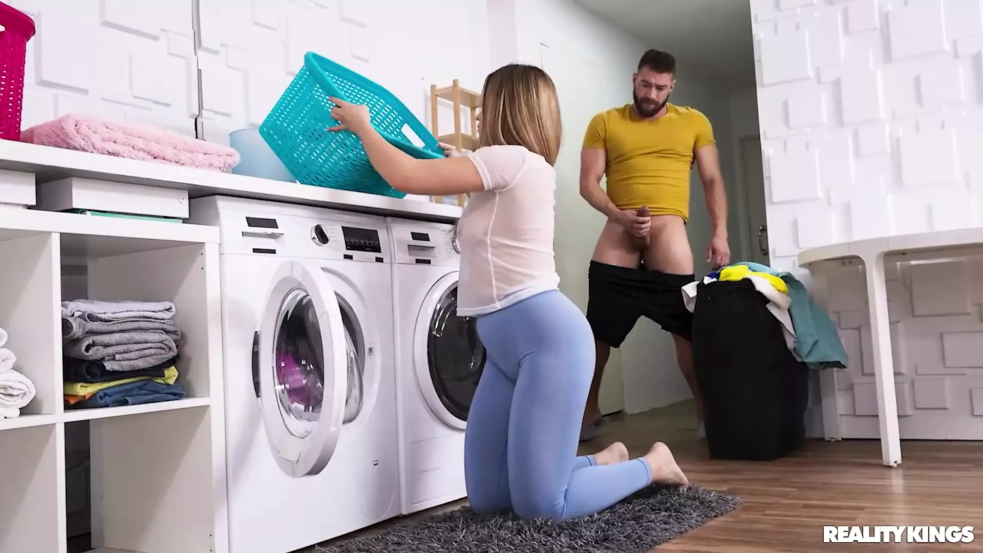 Laundry Day Anal Reality Kings feat. Marta Villalobos