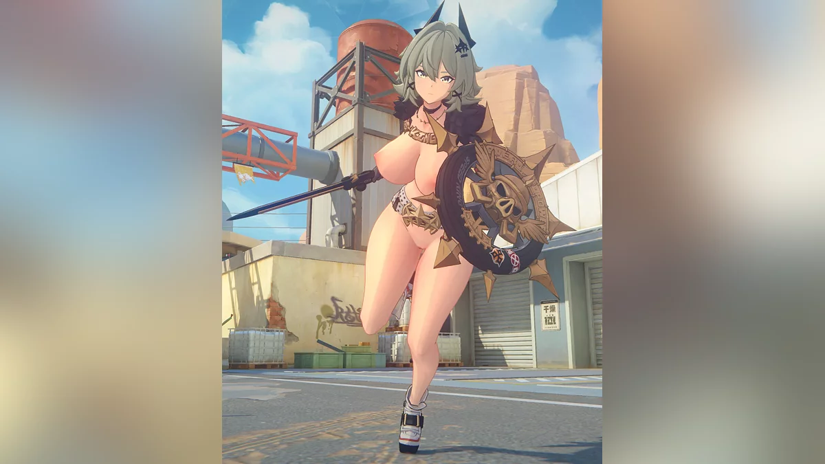 Zenless Zone Zero Caesar with big booty and breasts 18 adult mods Characters and players