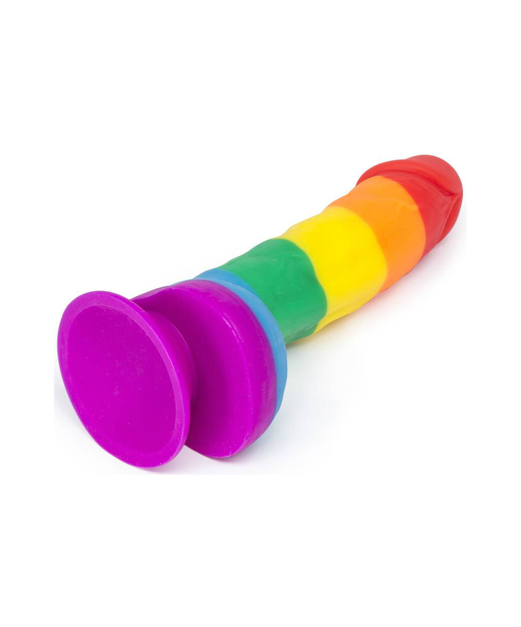 Pride Dildo Rainbow with Balls