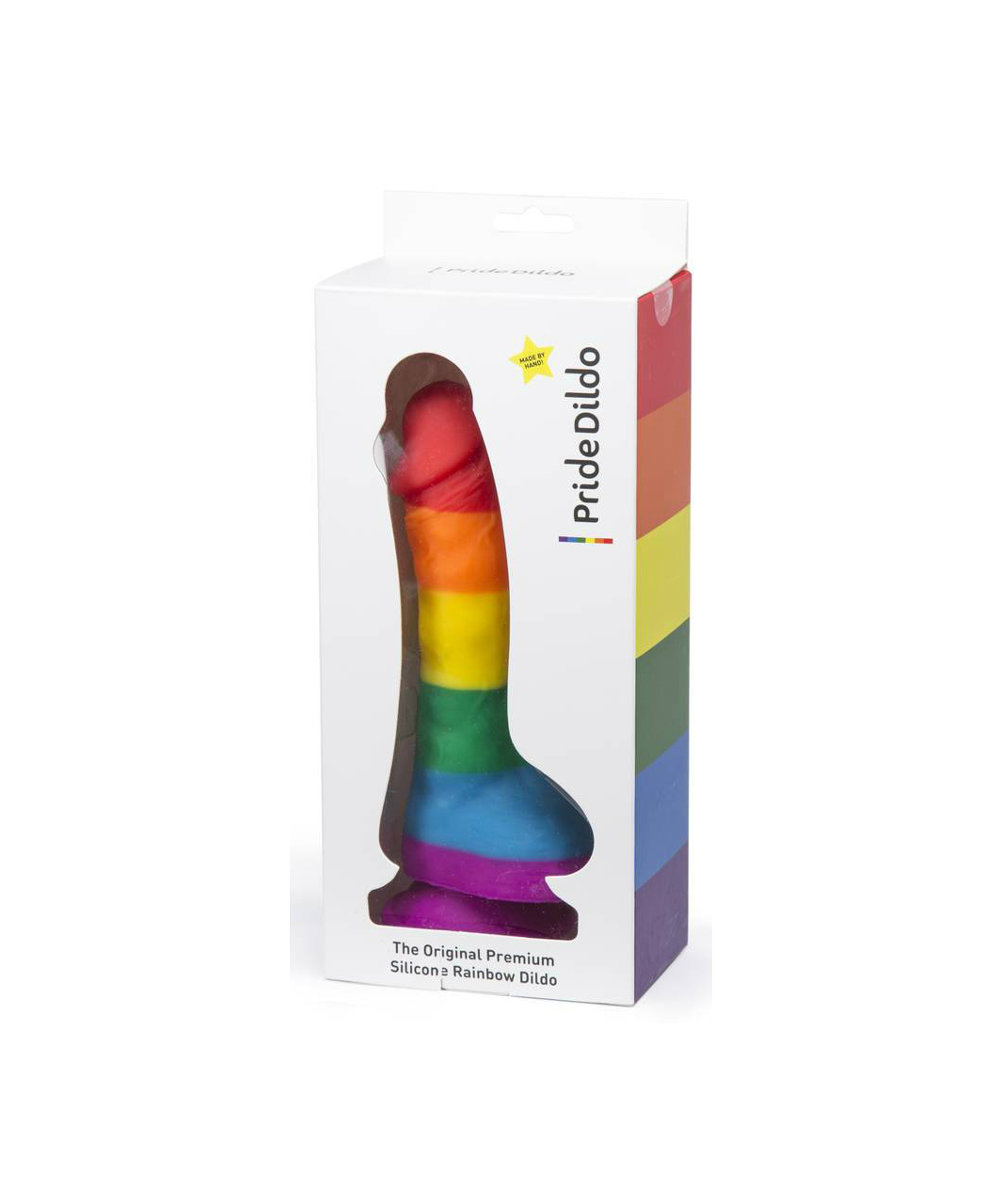 Pride Dildo Rainbow with Balls