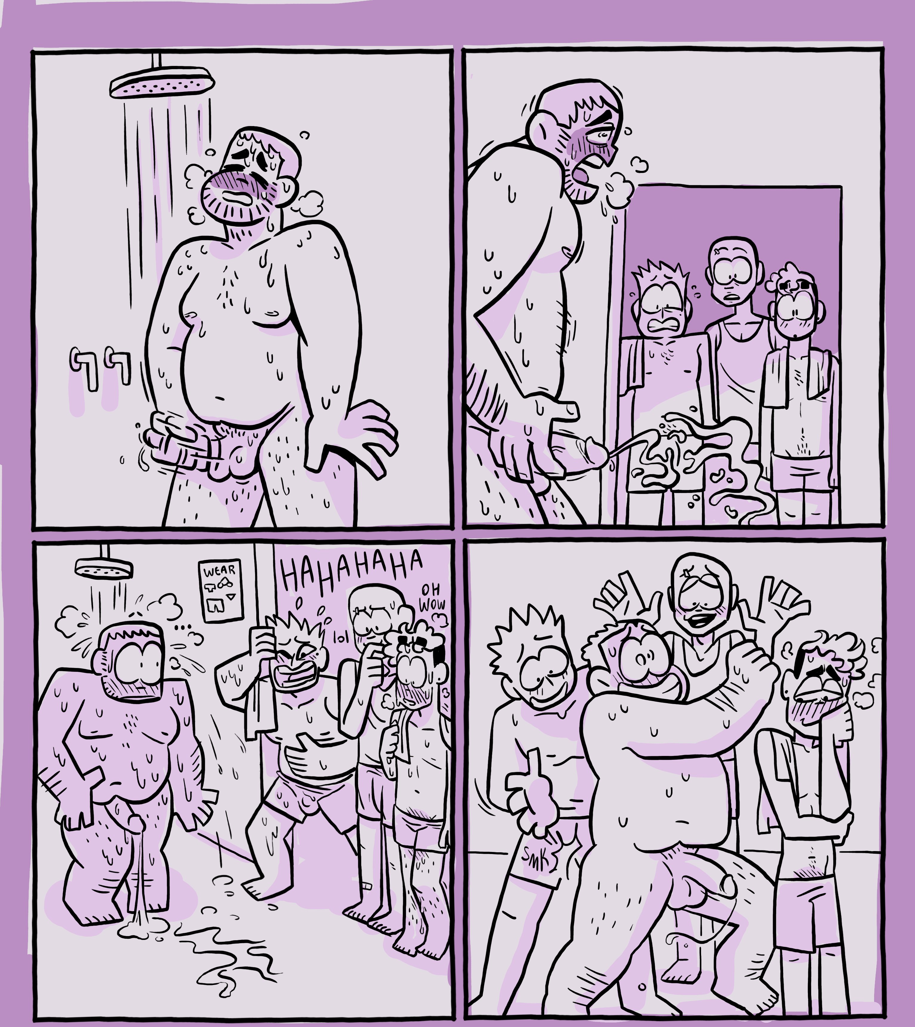 SamRockwell420 18 COMMS OPEN on X: More embarrassed naked men hehehehehe This was a cute commission and its nice to have less bullying sometimes nsfwaccount embarrassednudemale publicmasturbation cumming voyeur exhibitionistmales queerporn