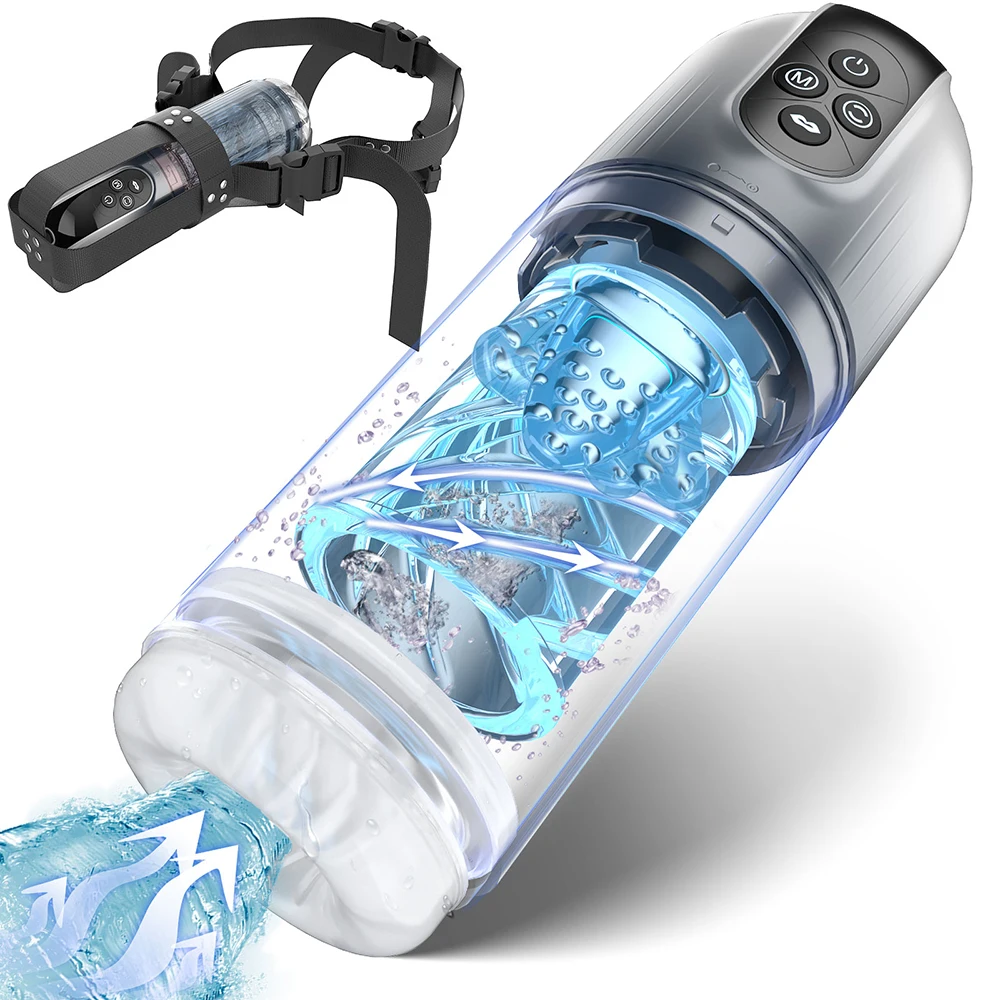 Wearable Pocket Pussy Blowjob Machine