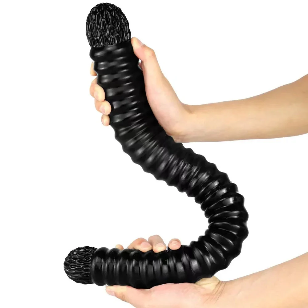 Huge Double Dildo Anal Plug